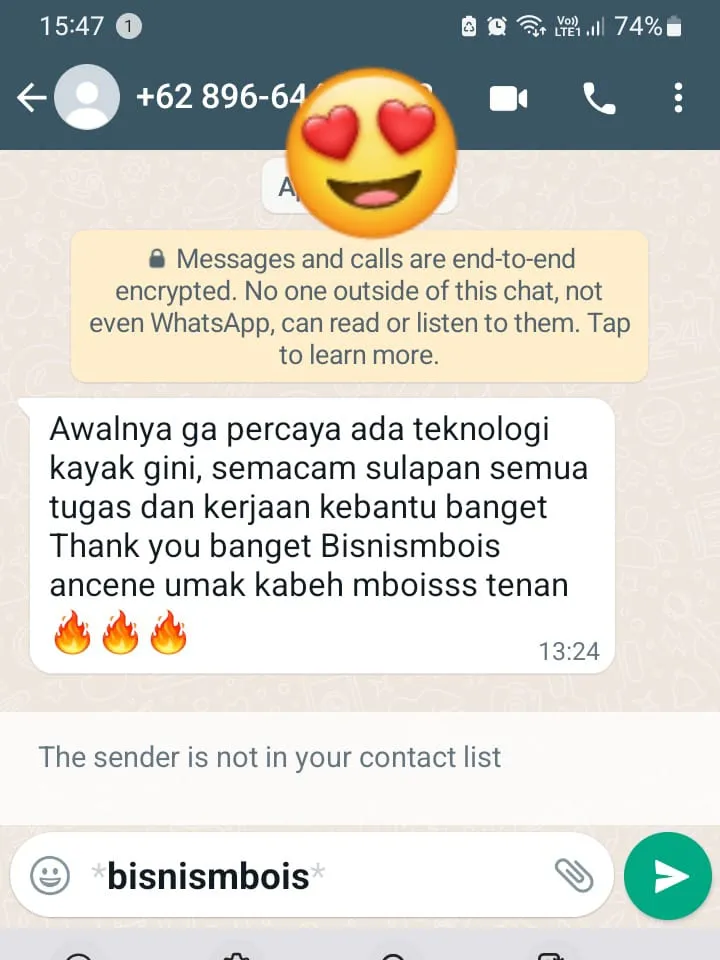 Testi Bisnismbois 05